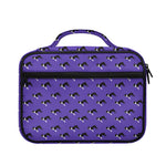 Purple Boston Terrier Pattern Print Briefcase Bible Bag