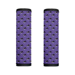 Purple Boston Terrier Pattern Print Handle Covers