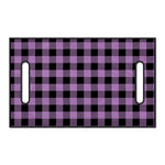Purple Buffalo Plaid Print Golf Cart Seat Cover