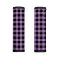 Purple Buffalo Plaid Print Handle Covers