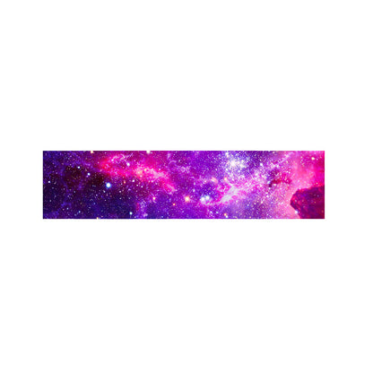 Purple Bursting Galaxy Space Print Bed Runner