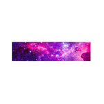 Purple Bursting Galaxy Space Print Bed Runner
