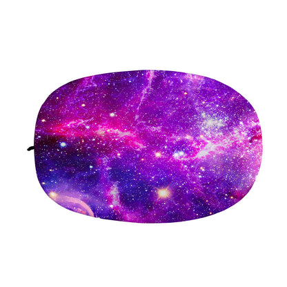 Purple Bursting Galaxy Space Print Car Side Mirror Covers