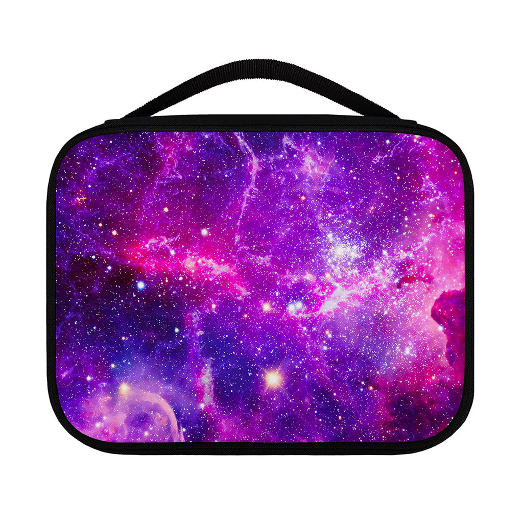 Purple Bursting Galaxy Space Print Classic Bible Case