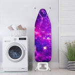 Purple Bursting Galaxy Space Print Ironing Board Cover