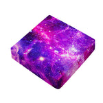 Purple Bursting Galaxy Space Print Outdoor Seat Cushion Cover