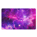 Purple Bursting Galaxy Space Print Polyester Doormat