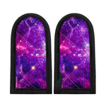 Purple Bursting Galaxy Space Print Skillet Handle Cover