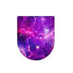 Purple Bursting Galaxy Space Print Toilet Lid Cover