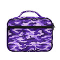 Purple Camouflage Print Briefcase Bible Bag