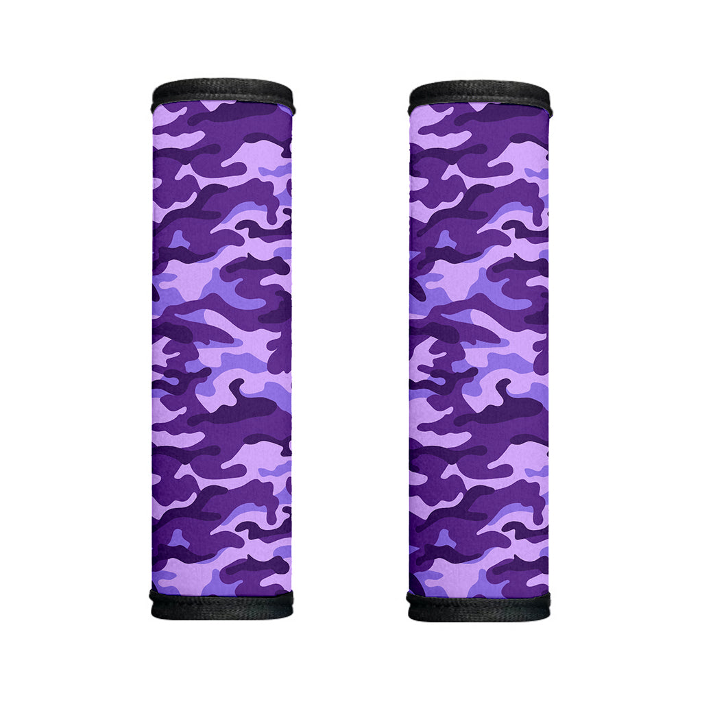 Purple Camouflage Print Handle Covers