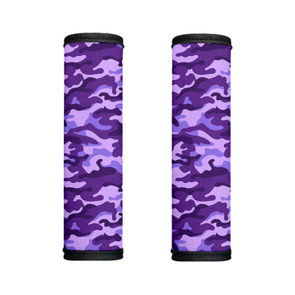 Purple Camouflage Print Handle Covers
