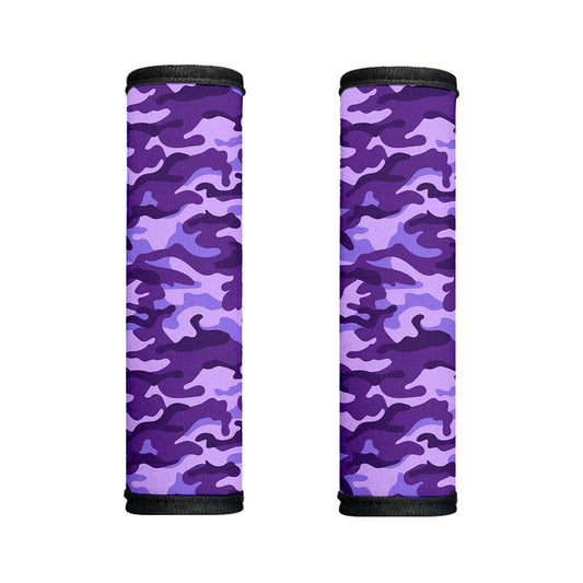 Purple Camouflage Print Handle Covers
