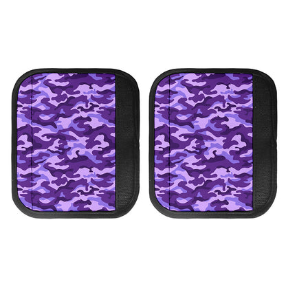 Purple Camouflage Print Handle Covers