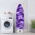 Purple Camouflage Print Ironing Board Cover