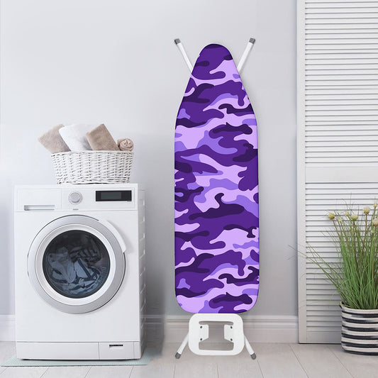 Purple Camouflage Print Ironing Board Cover