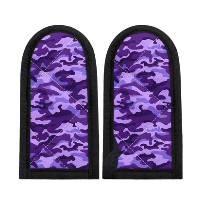 Purple Camouflage Print Skillet Handle Cover
