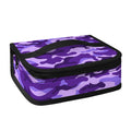 Purple Camouflage Print Small Lunch Bag
