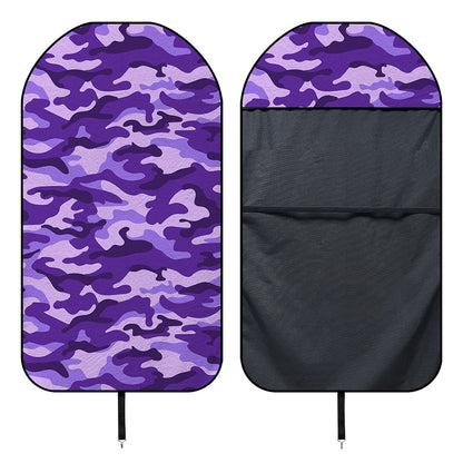 Purple Camouflage Print Waterproof Car Seat Cover