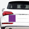Purple Cancer Awareness Ribbon Print Car Sticker