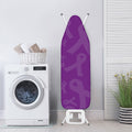 Purple Cancer Awareness Ribbon Print Ironing Board Cover