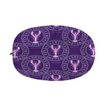 Purple Cancer Zodiac Pattern Print Car Side Mirror Covers