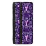 Purple Cancer Zodiac Pattern Print Refrigerator Handle Covers