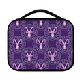 Purple Capricorn Zodiac Pattern Print Classic Bible Case