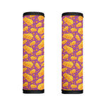 Purple Cheese And Holes Pattern Print Handle Covers