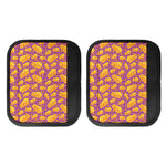 Purple Cheese And Holes Pattern Print Handle Covers