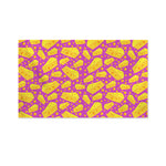 Purple Cheese And Holes Pattern Print Polyester Flag