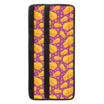 Purple Cheese And Holes Pattern Print Refrigerator Handle Covers