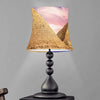 Purple Cloud Pyramid Print Bell Lamp Shade