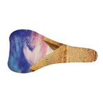 Purple Cloud Pyramid Print Bicycle Seat Cover