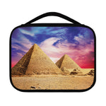Purple Cloud Pyramid Print Classic Bible Case