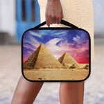 Purple Cloud Pyramid Print Classic Bible Case