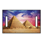 Purple Cloud Pyramid Print Golf Cart Seat Cover