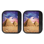 Purple Cloud Pyramid Print Handle Covers