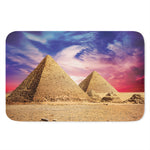 Purple Cloud Pyramid Print Indoor Door Mat