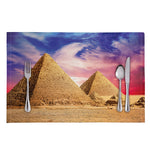 Purple Cloud Pyramid Print Placemat