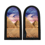 Purple Cloud Pyramid Print Skillet Handle Cover