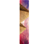 Purple Cloud Pyramid Print Table Runner