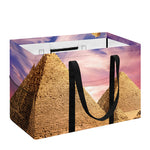 Purple Cloud Pyramid Print Utility Tote Bag