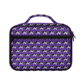 Purple Cow Pattern Print Briefcase Bible Bag