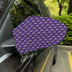 Purple Cow Pattern Print Car Side Mirror Covers