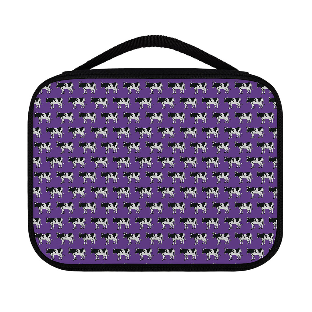 Purple Cow Pattern Print Classic Bible Case