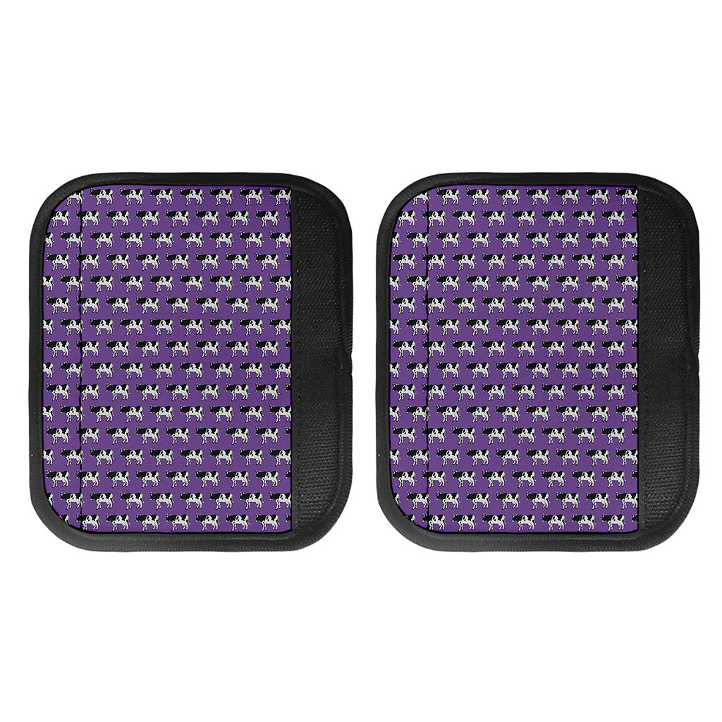 Purple Cow Pattern Print Handle Covers