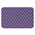 Purple Cow Pattern Print Indoor Door Mat