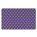 Purple Cow Pattern Print Polyester Doormat