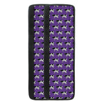 Purple Cow Pattern Print Refrigerator Handle Covers